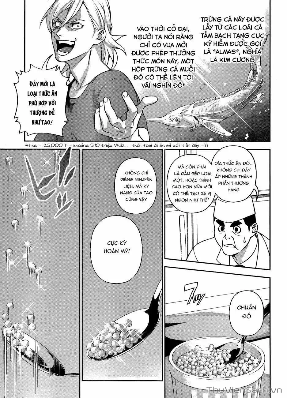 Truyện Tranh Vua Bếp Soma - Cuộc Chiến Ẩm Thực trang 7