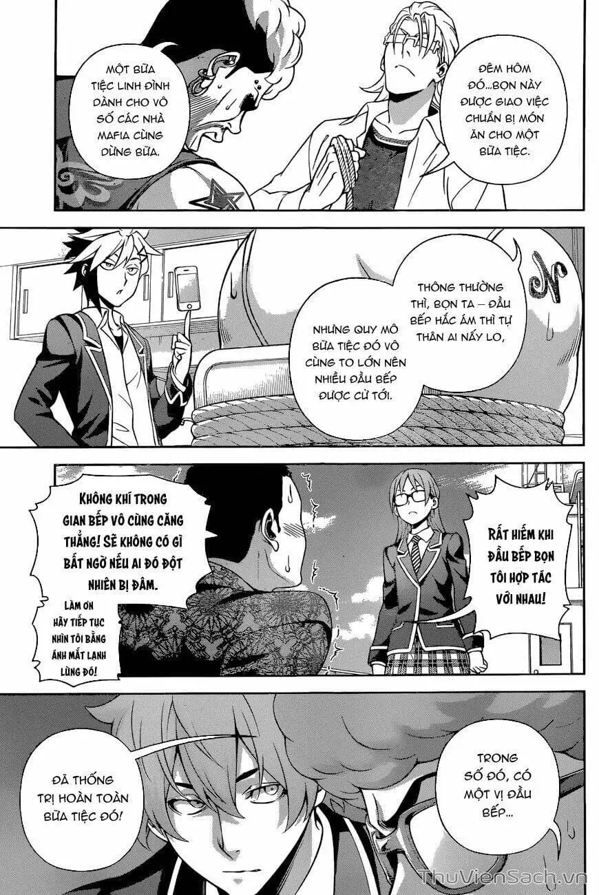 Truyện Tranh Vua Bếp Soma - Cuộc Chiến Ẩm Thực trang 7