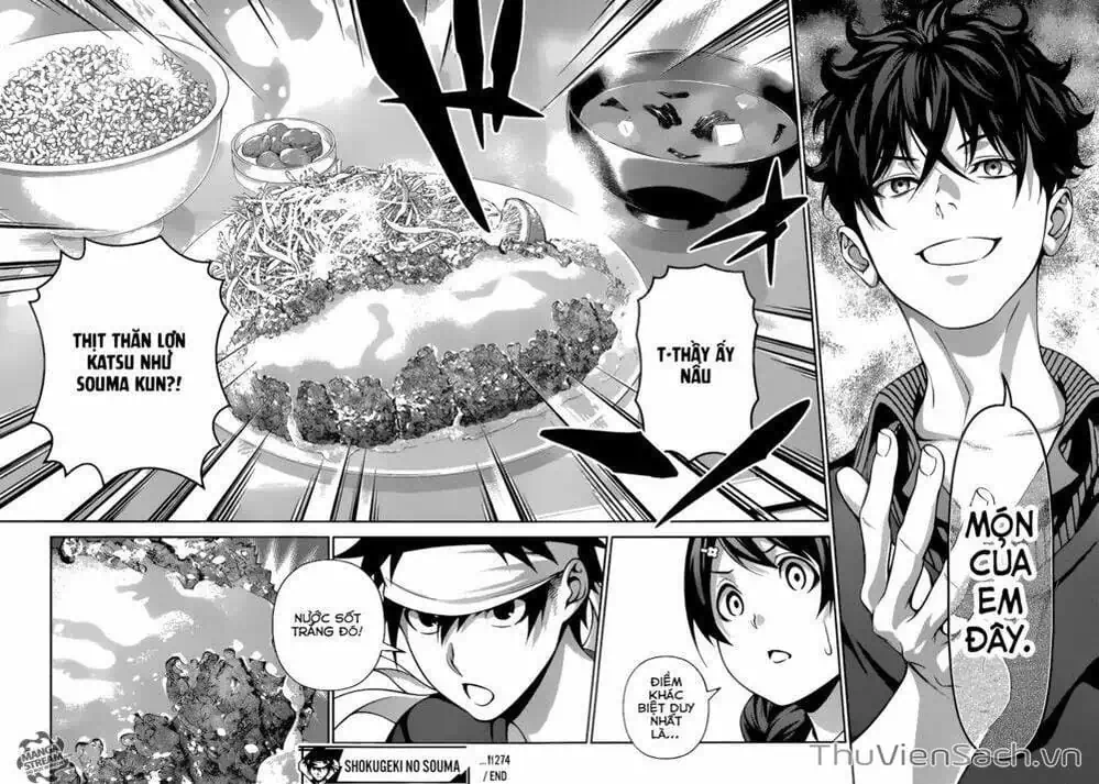 Truyện Tranh Vua Bếp Soma - Cuộc Chiến Ẩm Thực trang 7