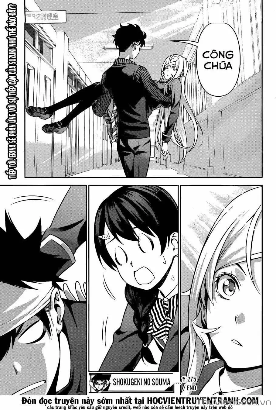 Truyện Tranh Vua Bếp Soma - Cuộc Chiến Ẩm Thực trang 7