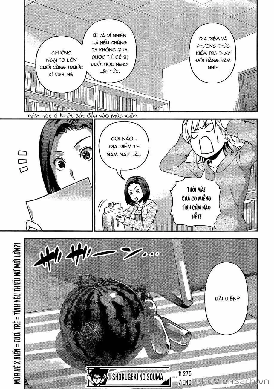 Truyện Tranh Vua Bếp Soma - Cuộc Chiến Ẩm Thực trang 7