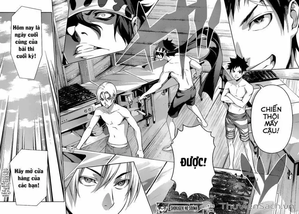 Truyện Tranh Vua Bếp Soma - Cuộc Chiến Ẩm Thực trang 7