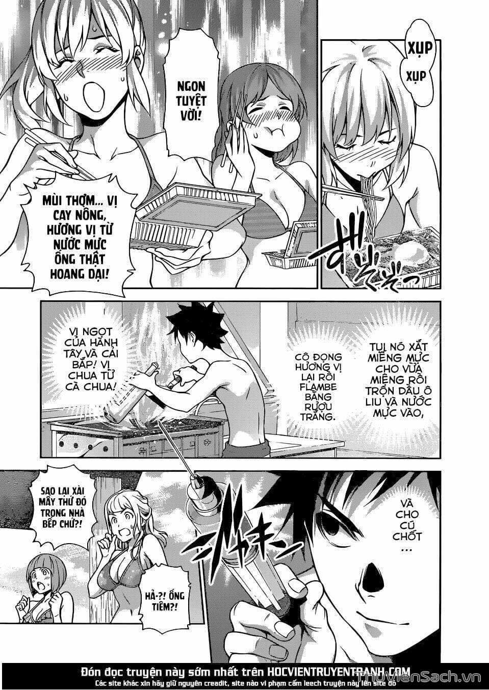 Truyện Tranh Vua Bếp Soma - Cuộc Chiến Ẩm Thực trang 7