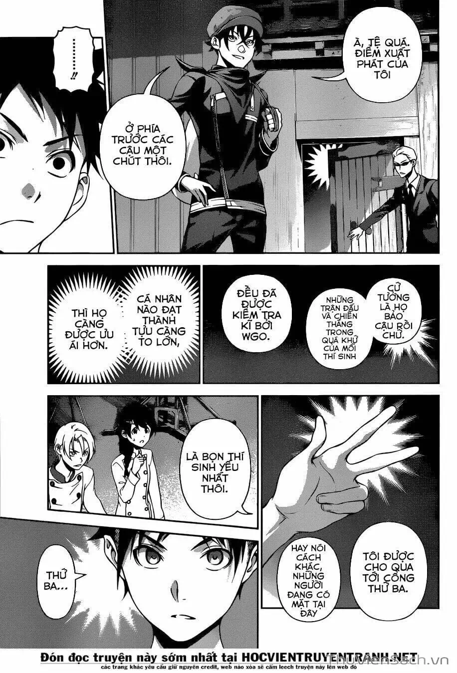 Truyện Tranh Vua Bếp Soma - Cuộc Chiến Ẩm Thực trang 7