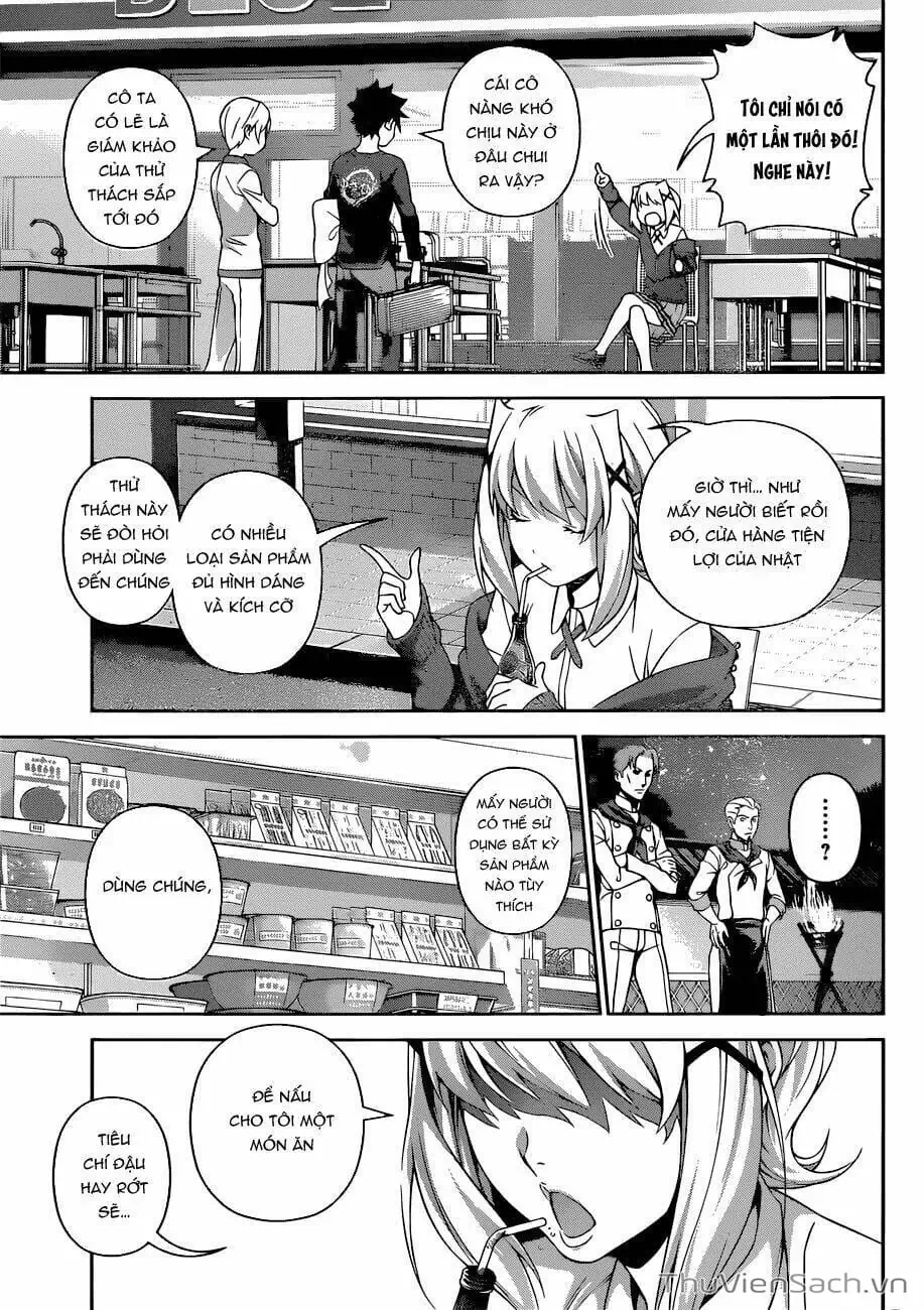 Truyện Tranh Vua Bếp Soma - Cuộc Chiến Ẩm Thực trang 7
