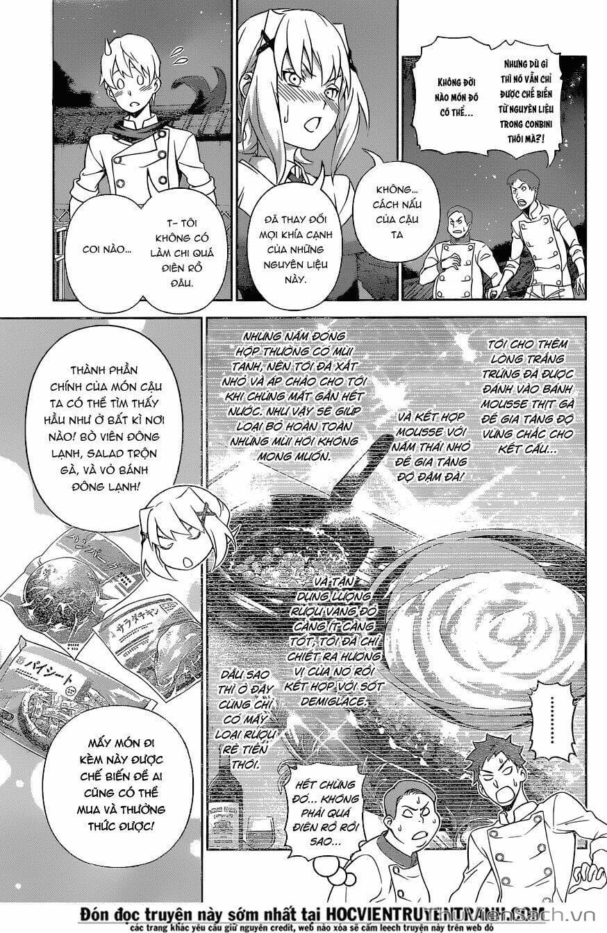 Truyện Tranh Vua Bếp Soma - Cuộc Chiến Ẩm Thực trang 7