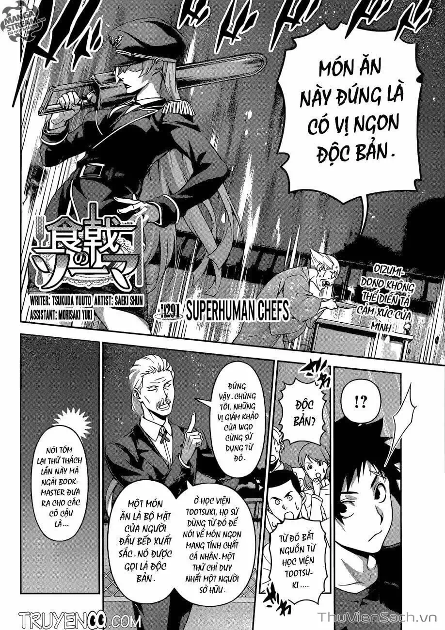 Truyện Tranh Vua Bếp Soma - Cuộc Chiến Ẩm Thực trang 7