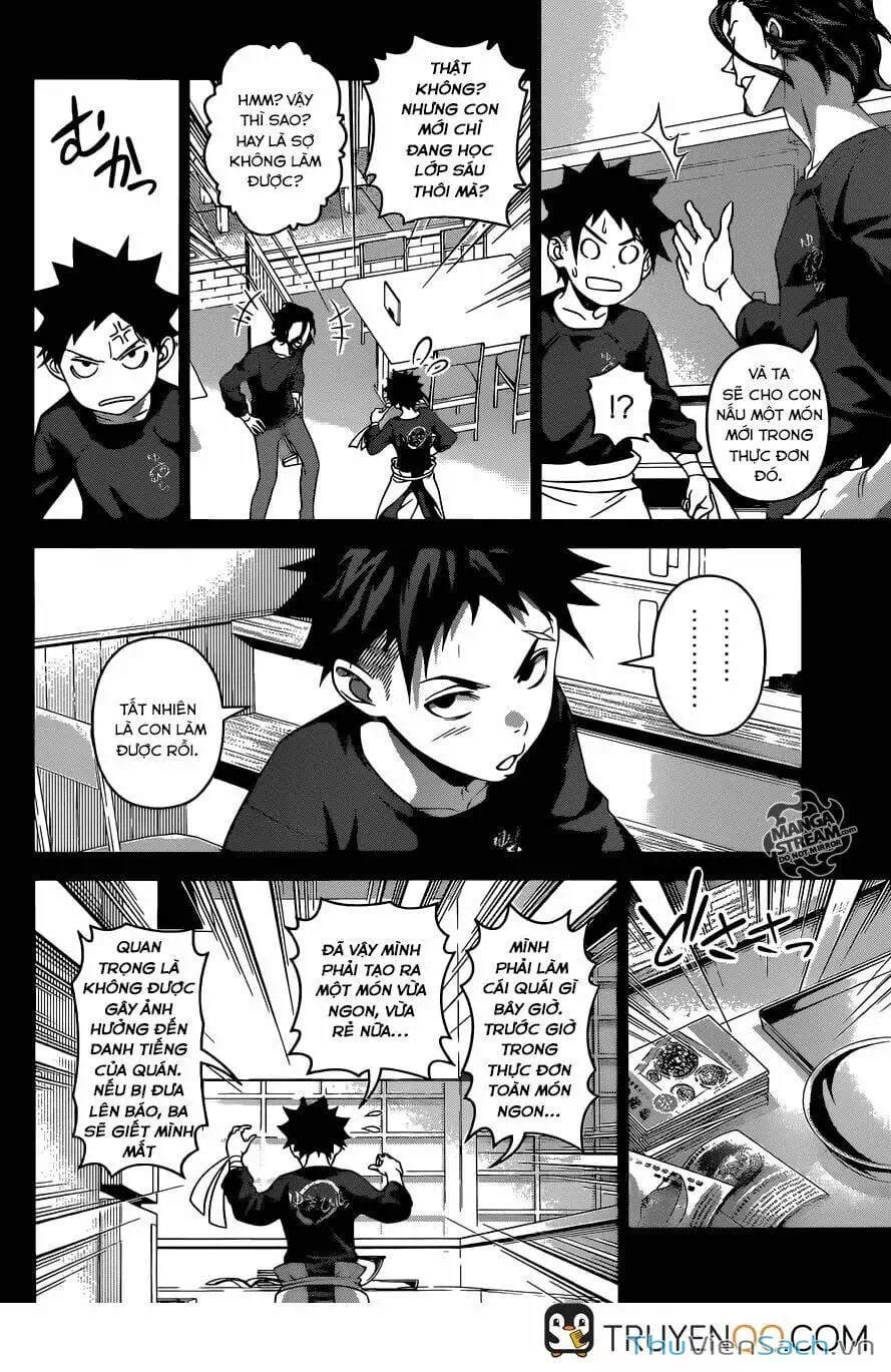 Truyện Tranh Vua Bếp Soma - Cuộc Chiến Ẩm Thực trang 7