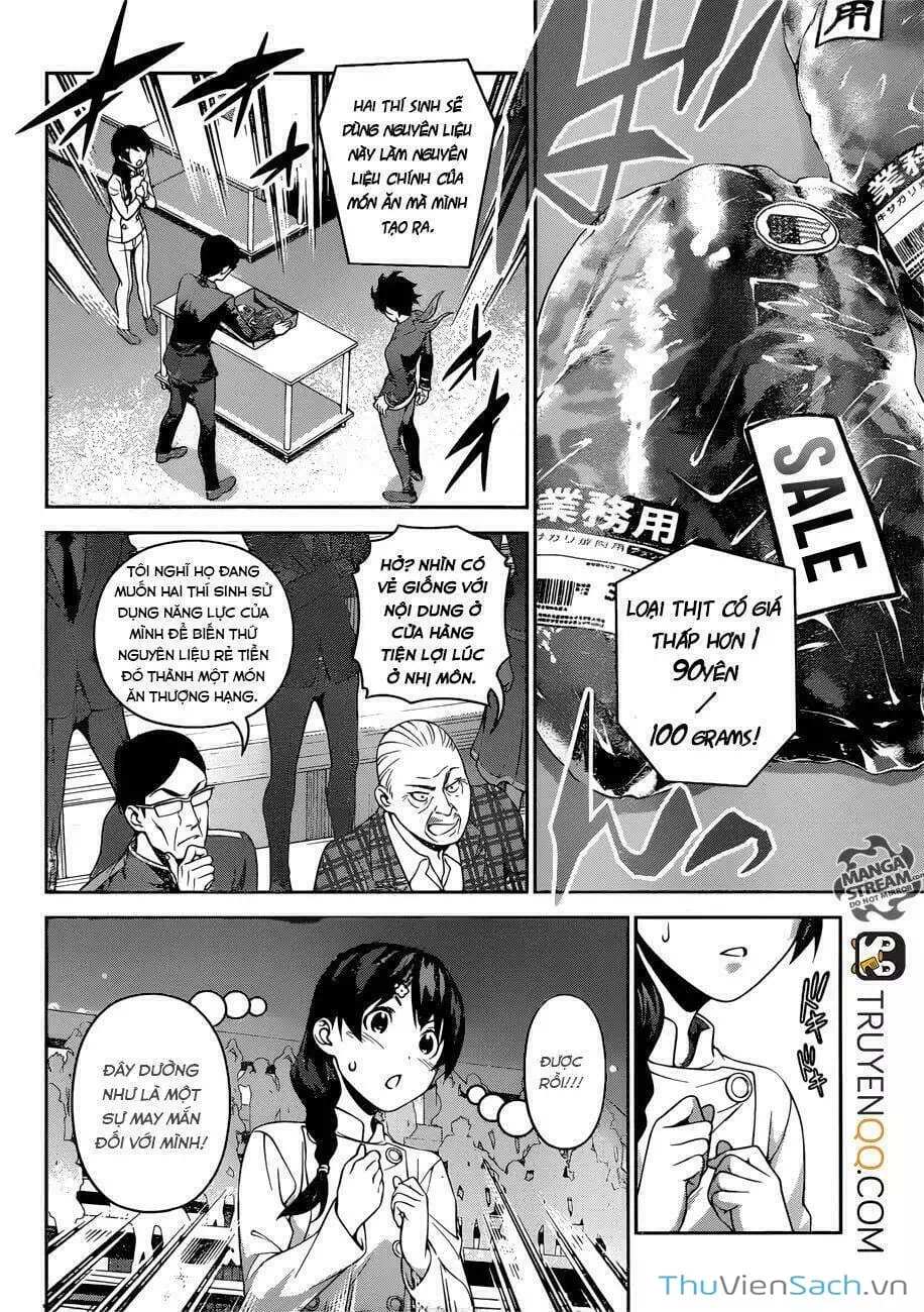 Truyện Tranh Vua Bếp Soma - Cuộc Chiến Ẩm Thực trang 7
