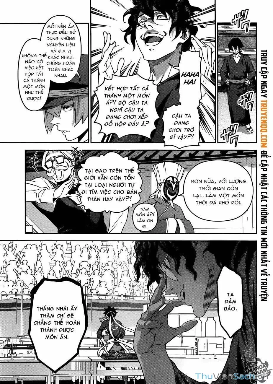 Truyện Tranh Vua Bếp Soma - Cuộc Chiến Ẩm Thực trang 7