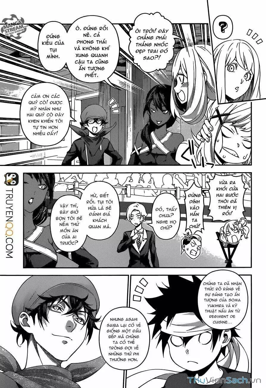 Truyện Tranh Vua Bếp Soma - Cuộc Chiến Ẩm Thực trang 7