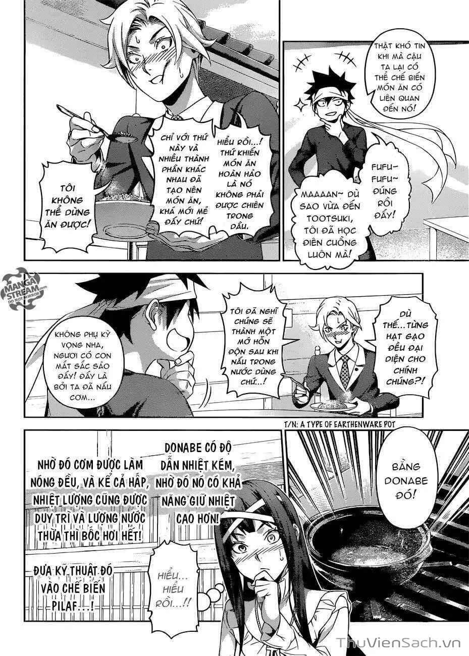Truyện Tranh Vua Bếp Soma - Cuộc Chiến Ẩm Thực trang 7