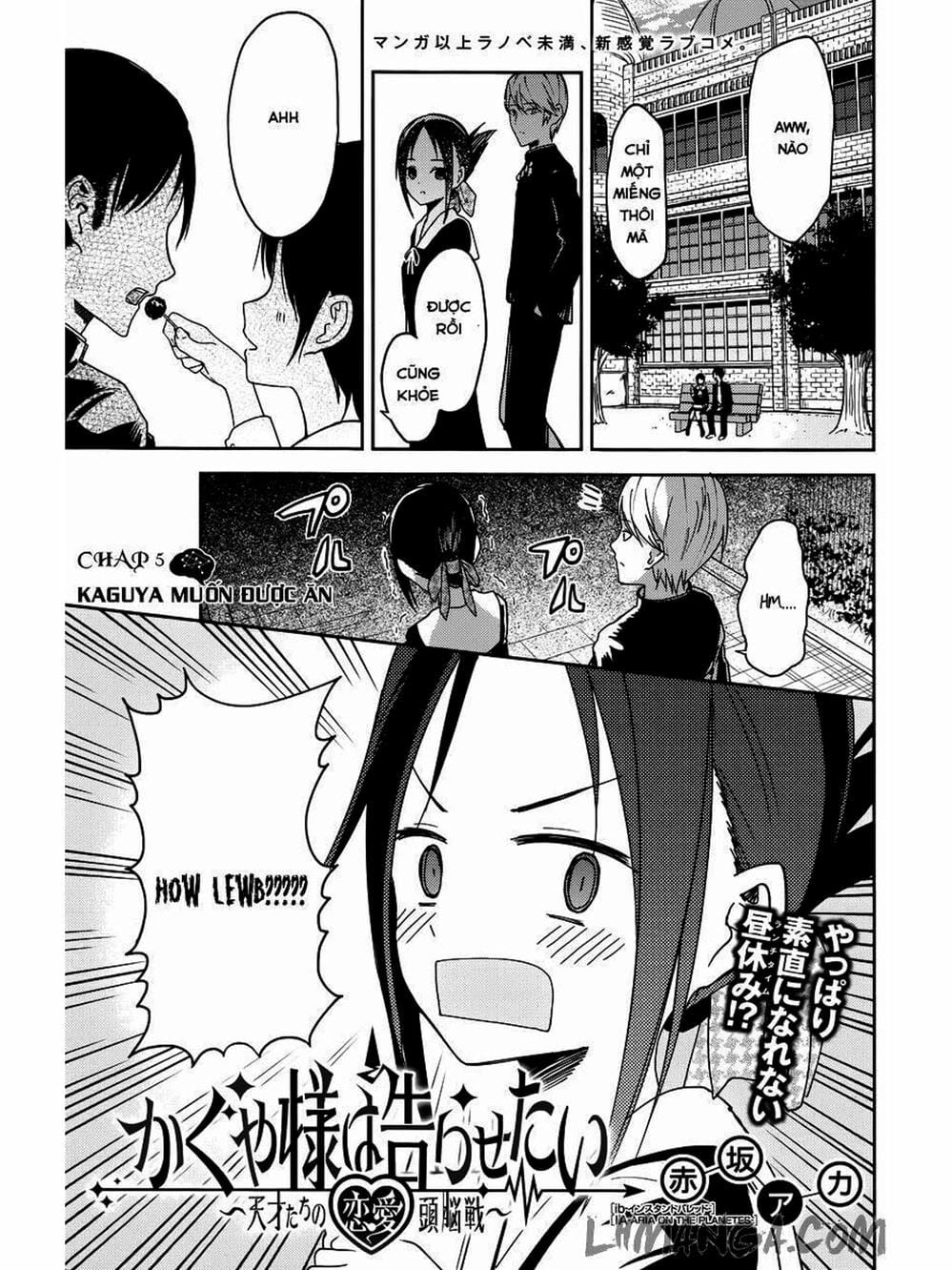 Truyện Tranh Cuộc Chiến Tỏ Tình - Kaguya-Sama: Love Is War trang 5