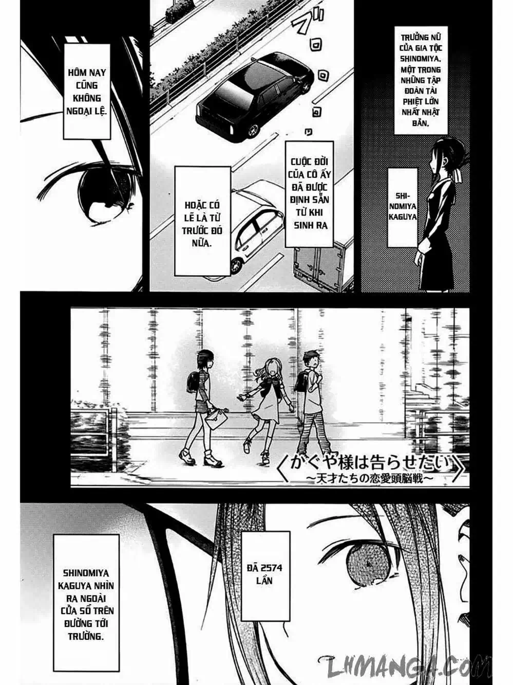 Truyện Tranh Cuộc Chiến Tỏ Tình - Kaguya-Sama: Love Is War trang 5