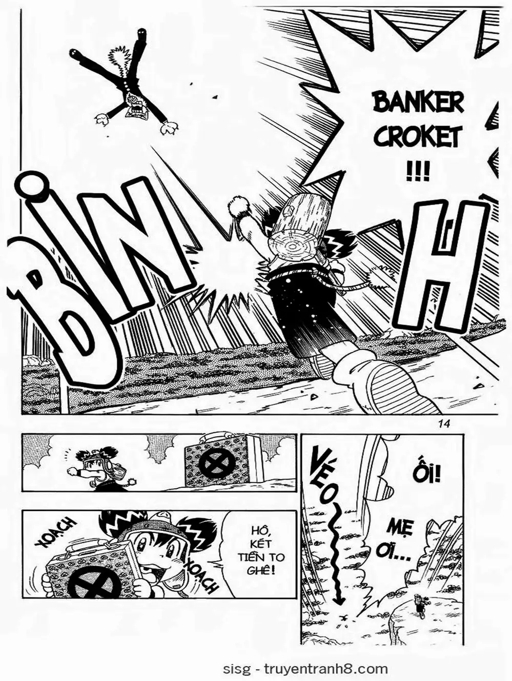 Truyện Tranh Cuộc Phiêu Lưu Của Croket trang 3