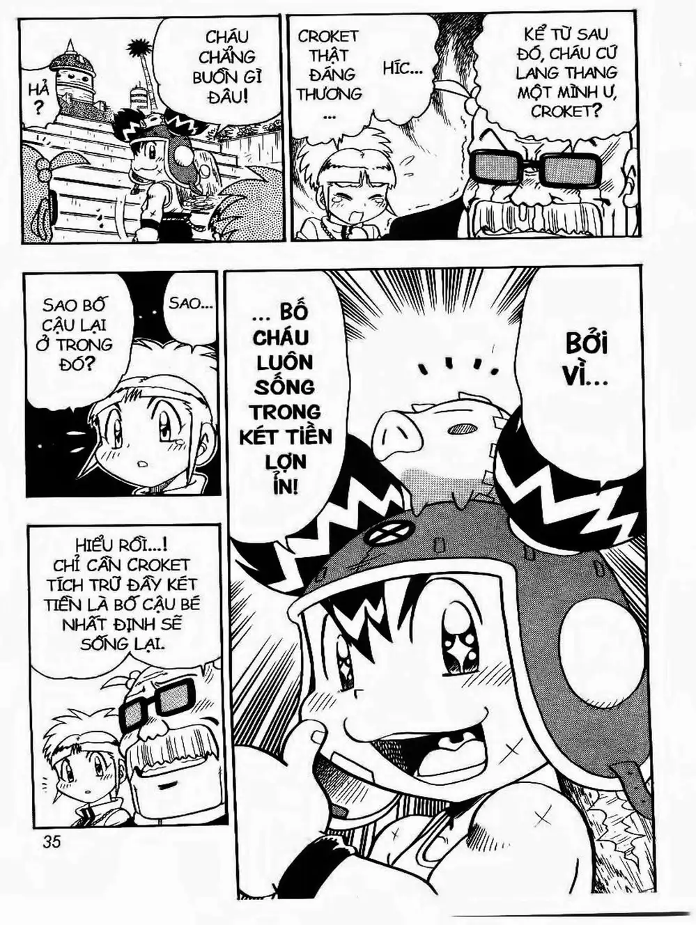 Truyện Tranh Cuộc Phiêu Lưu Của Croket trang 3