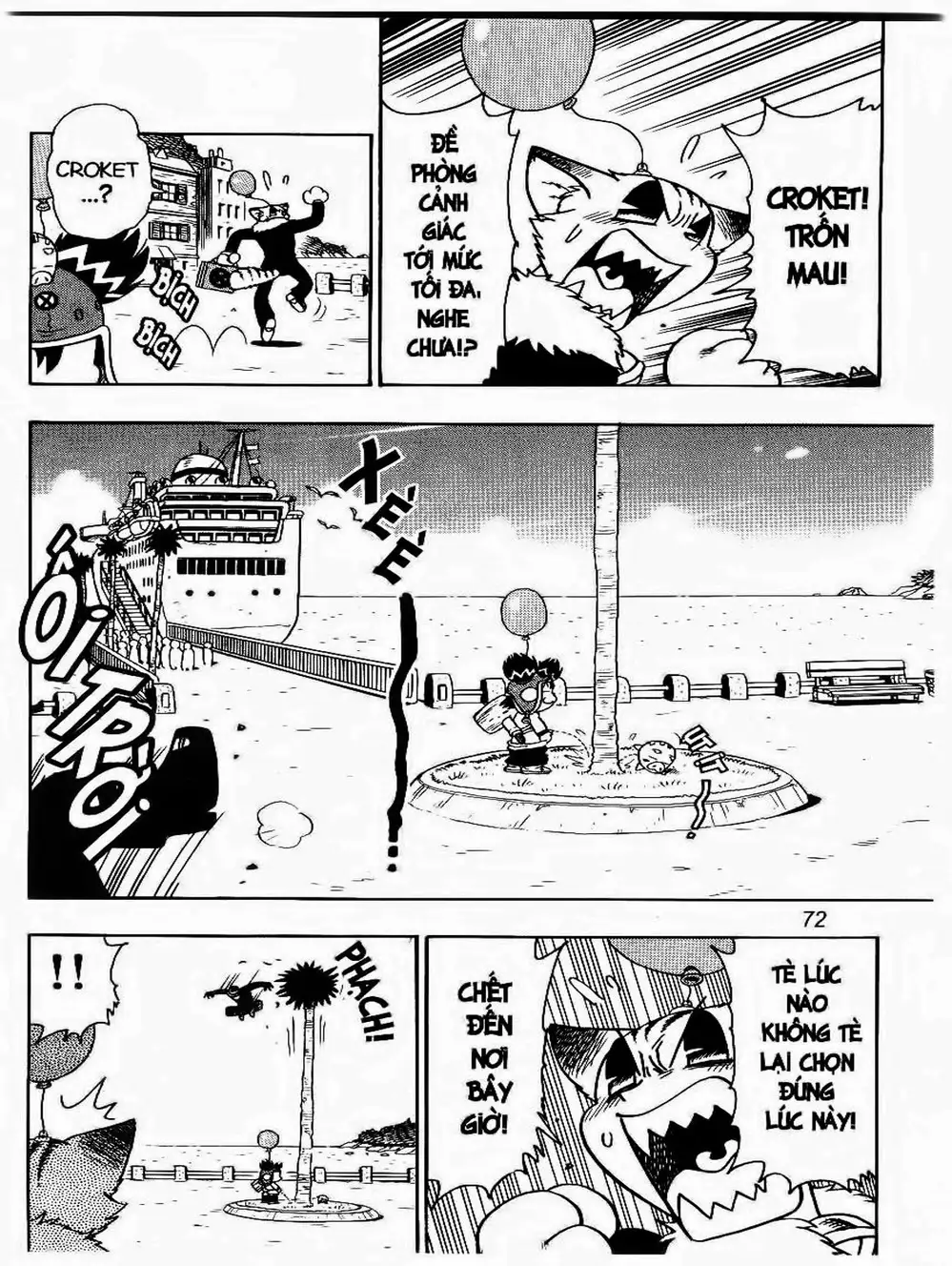 Truyện Tranh Cuộc Phiêu Lưu Của Croket trang 3