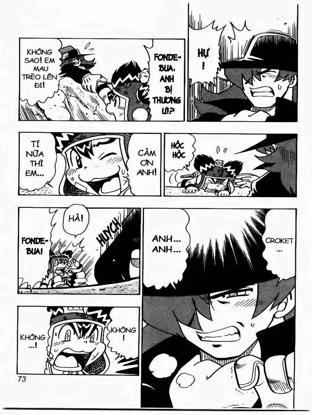 Truyện Tranh Cuộc Phiêu Lưu Của Croket trang 3