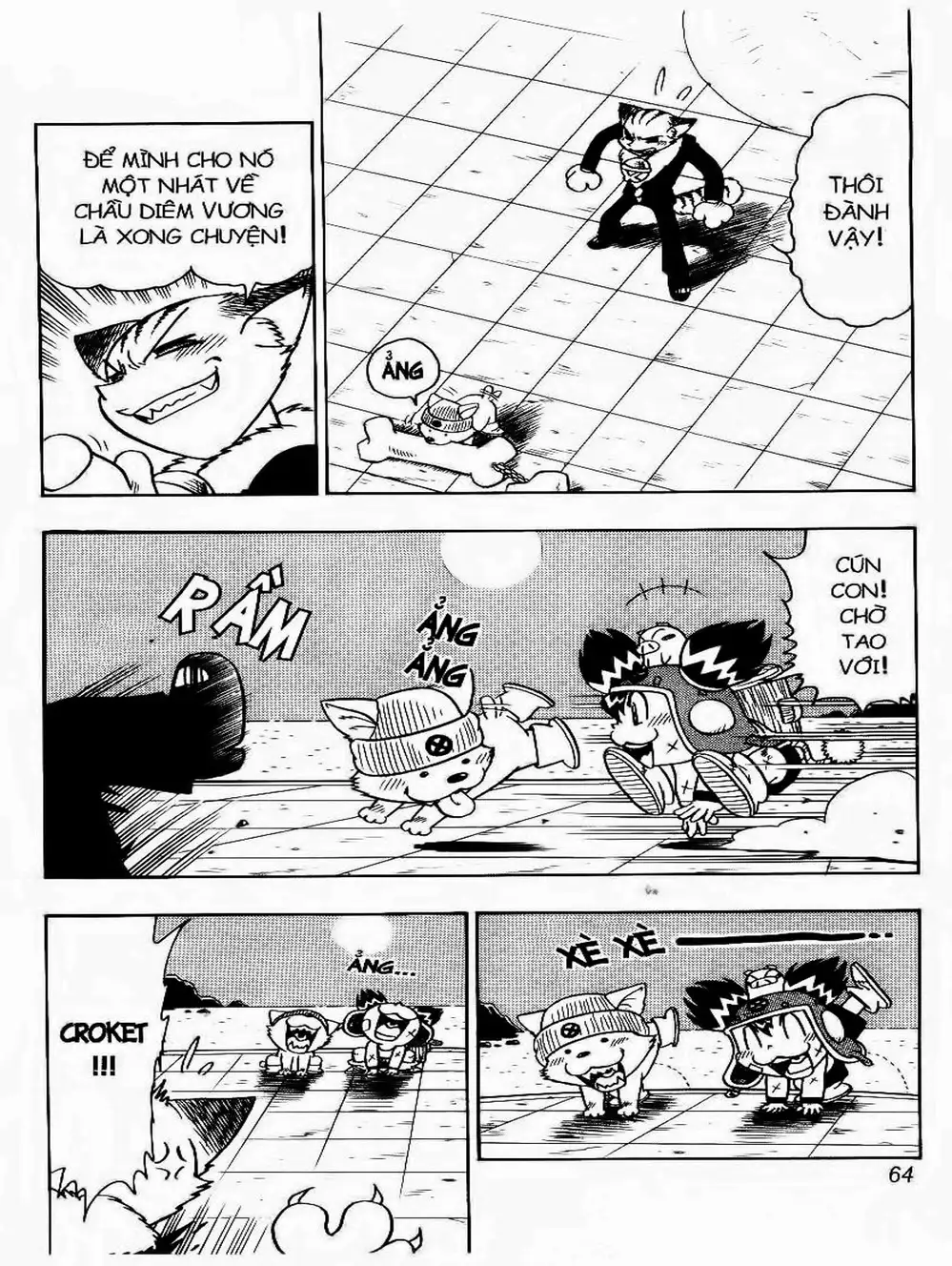 Truyện Tranh Cuộc Phiêu Lưu Của Croket trang 3