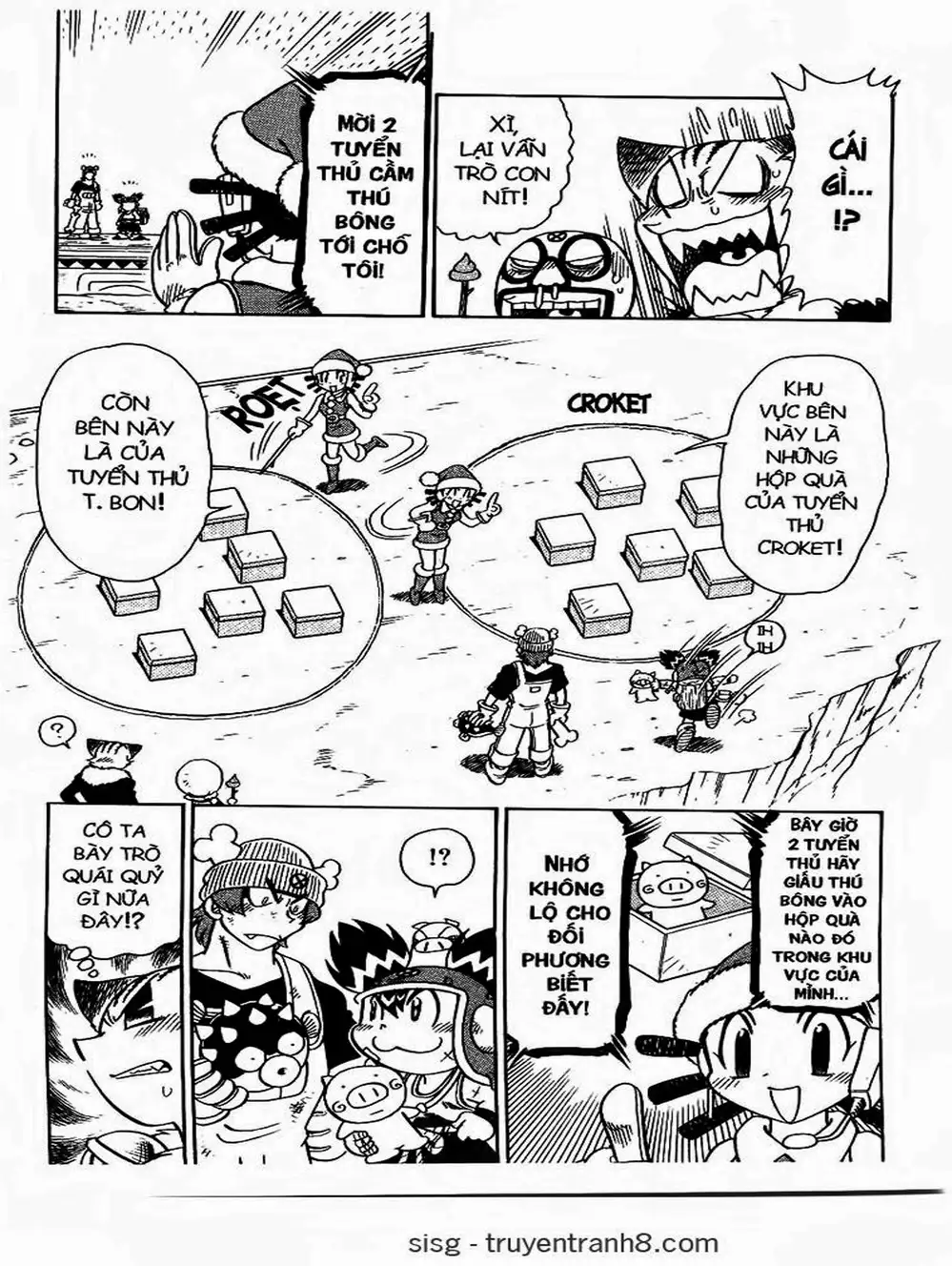 Truyện Tranh Cuộc Phiêu Lưu Của Croket trang 3