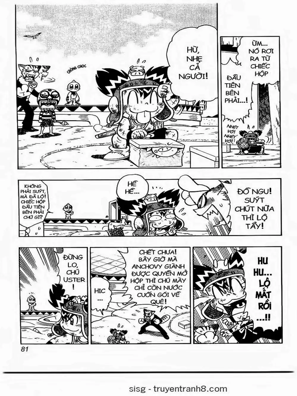 Truyện Tranh Cuộc Phiêu Lưu Của Croket trang 3