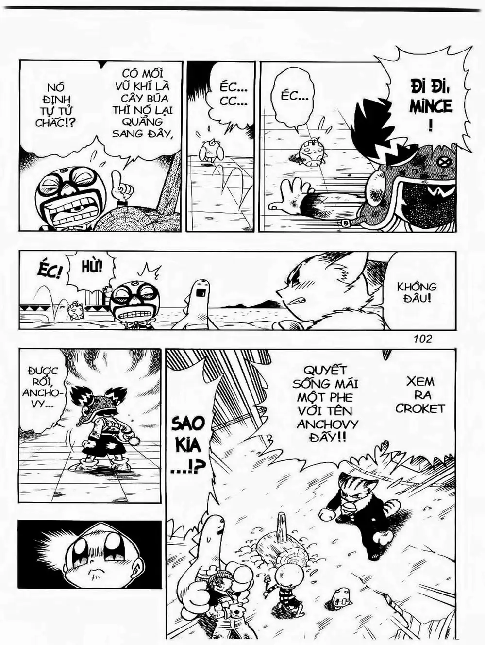 Truyện Tranh Cuộc Phiêu Lưu Của Croket trang 3