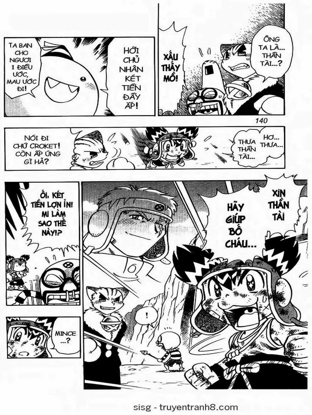 Truyện Tranh Cuộc Phiêu Lưu Của Croket trang 3