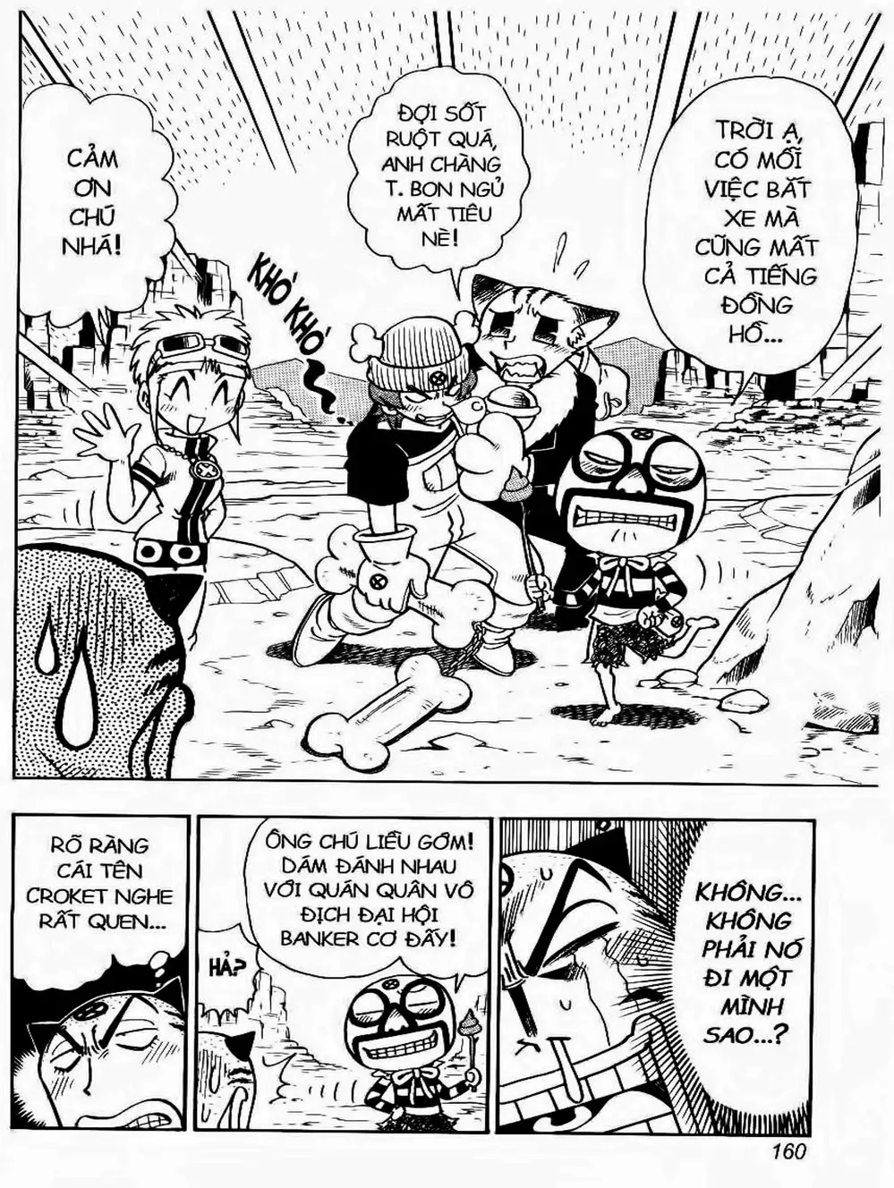 Truyện Tranh Cuộc Phiêu Lưu Của Croket trang 3