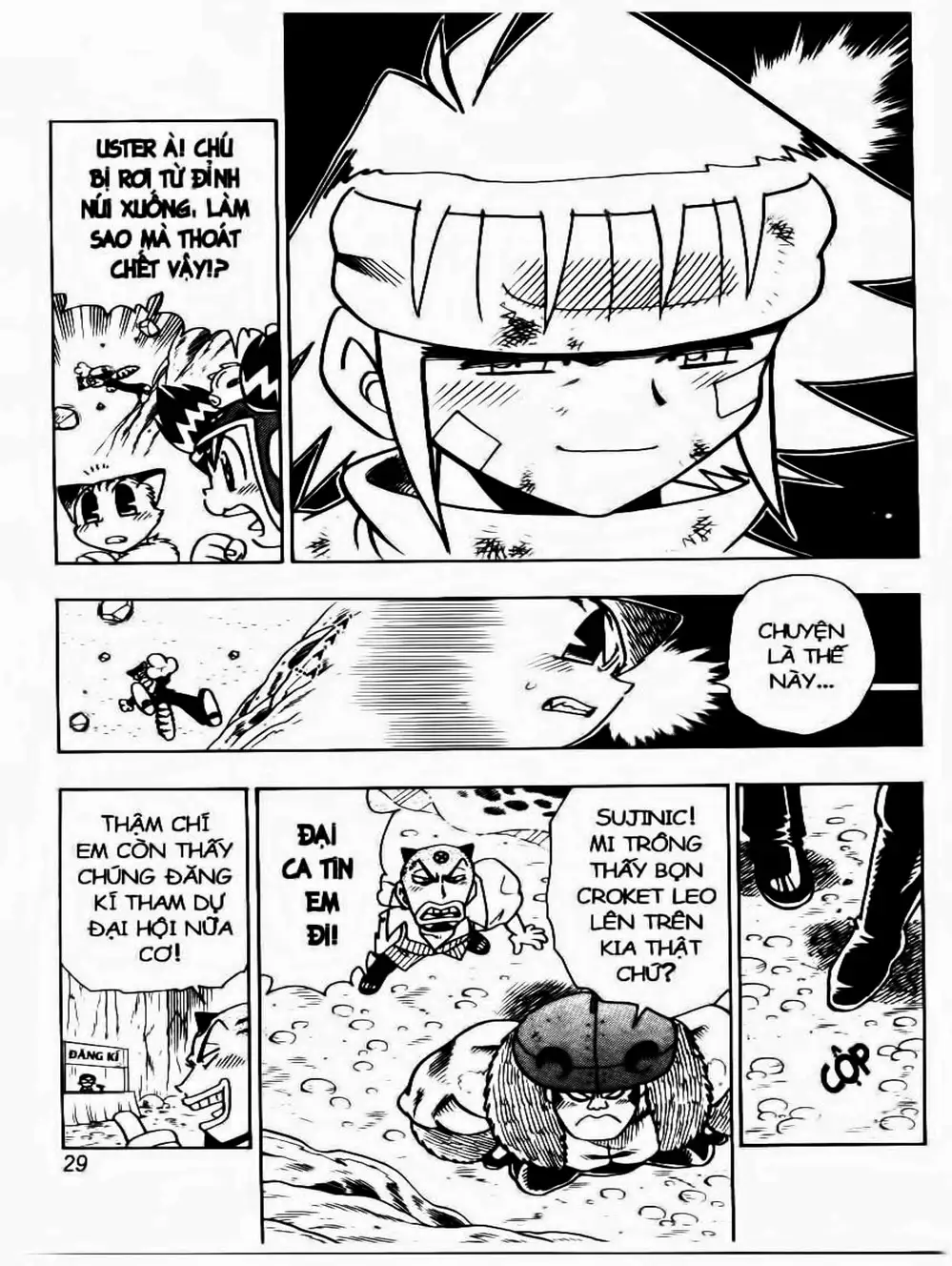 Truyện Tranh Cuộc Phiêu Lưu Của Croket trang 3