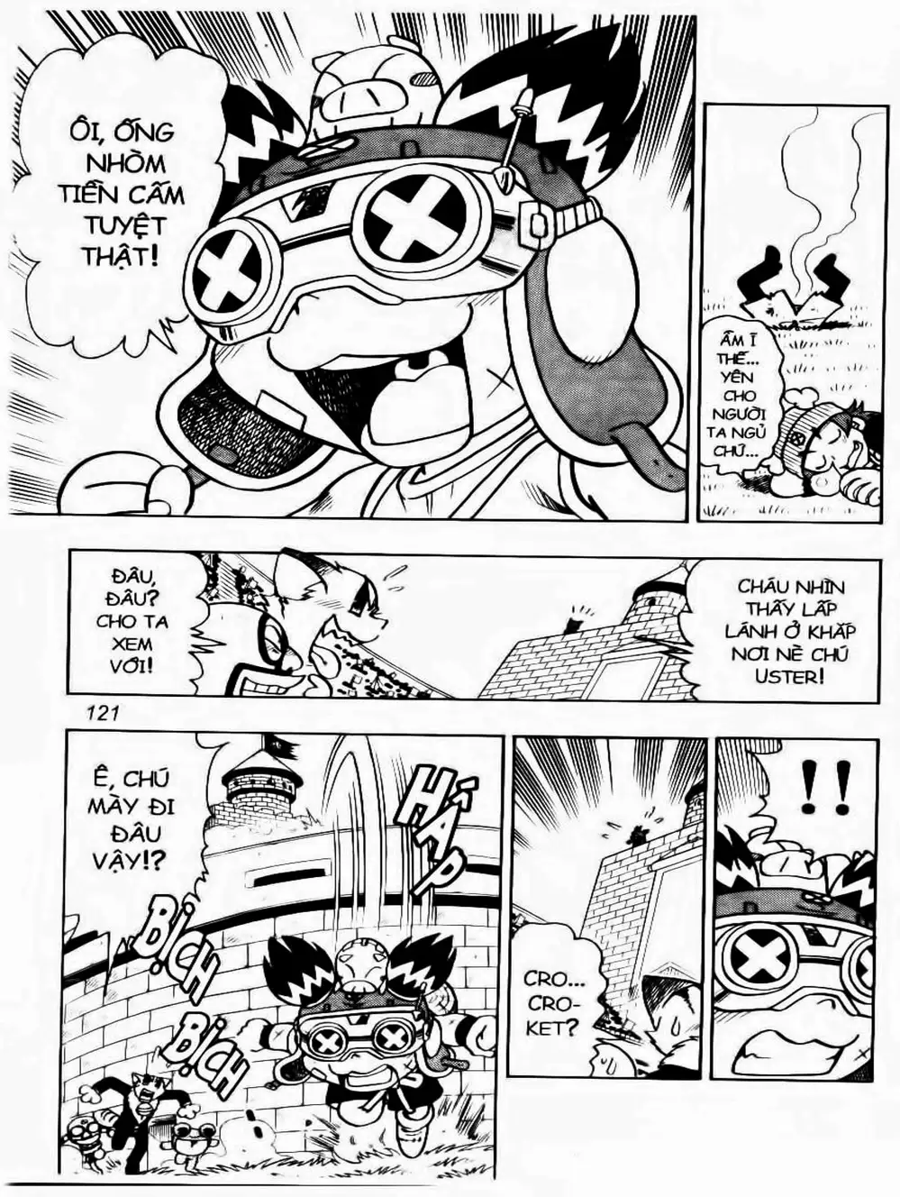 Truyện Tranh Cuộc Phiêu Lưu Của Croket trang 3