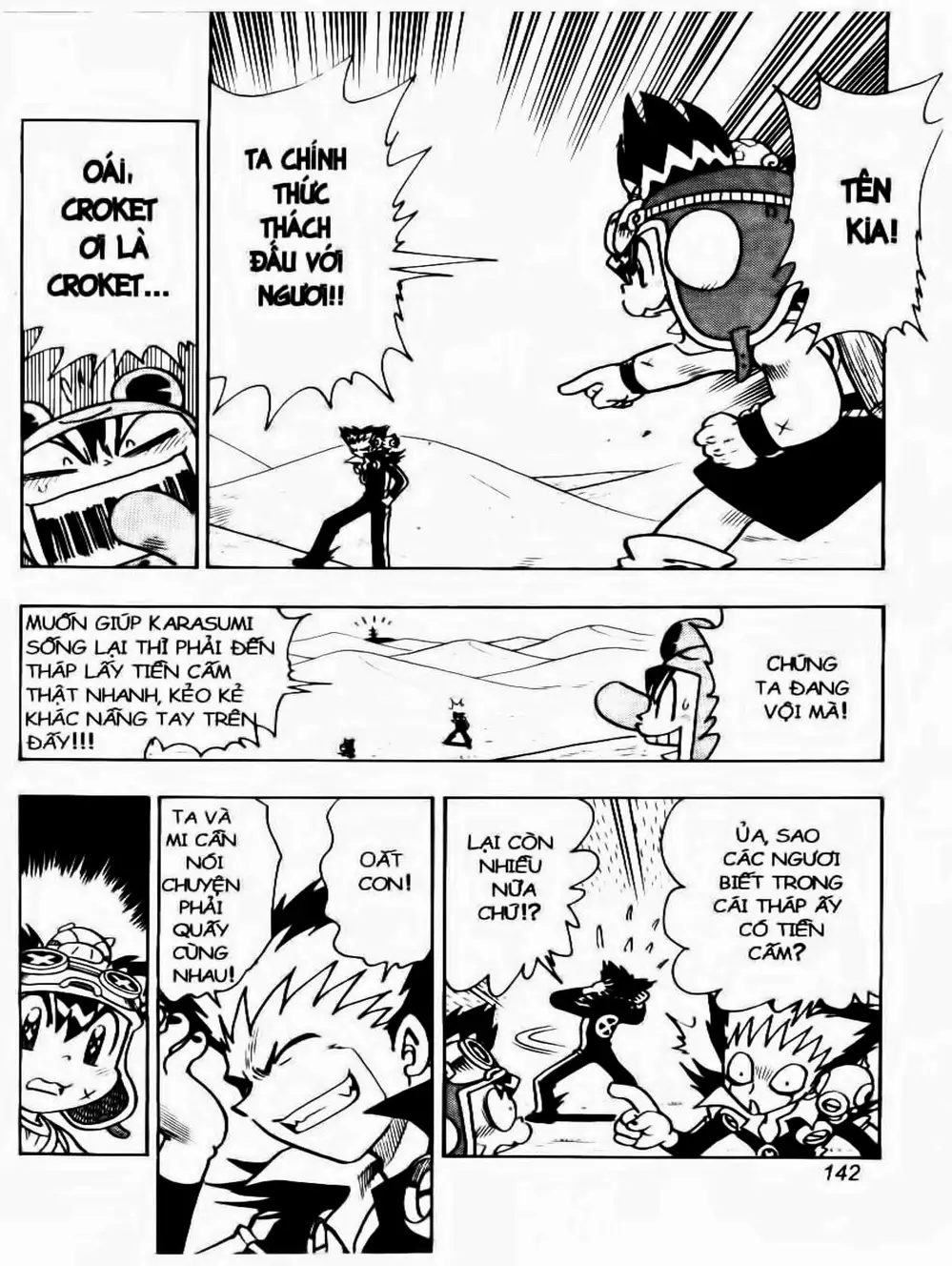 Truyện Tranh Cuộc Phiêu Lưu Của Croket trang 3