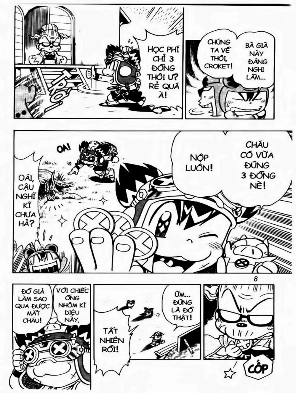 Truyện Tranh Cuộc Phiêu Lưu Của Croket trang 3