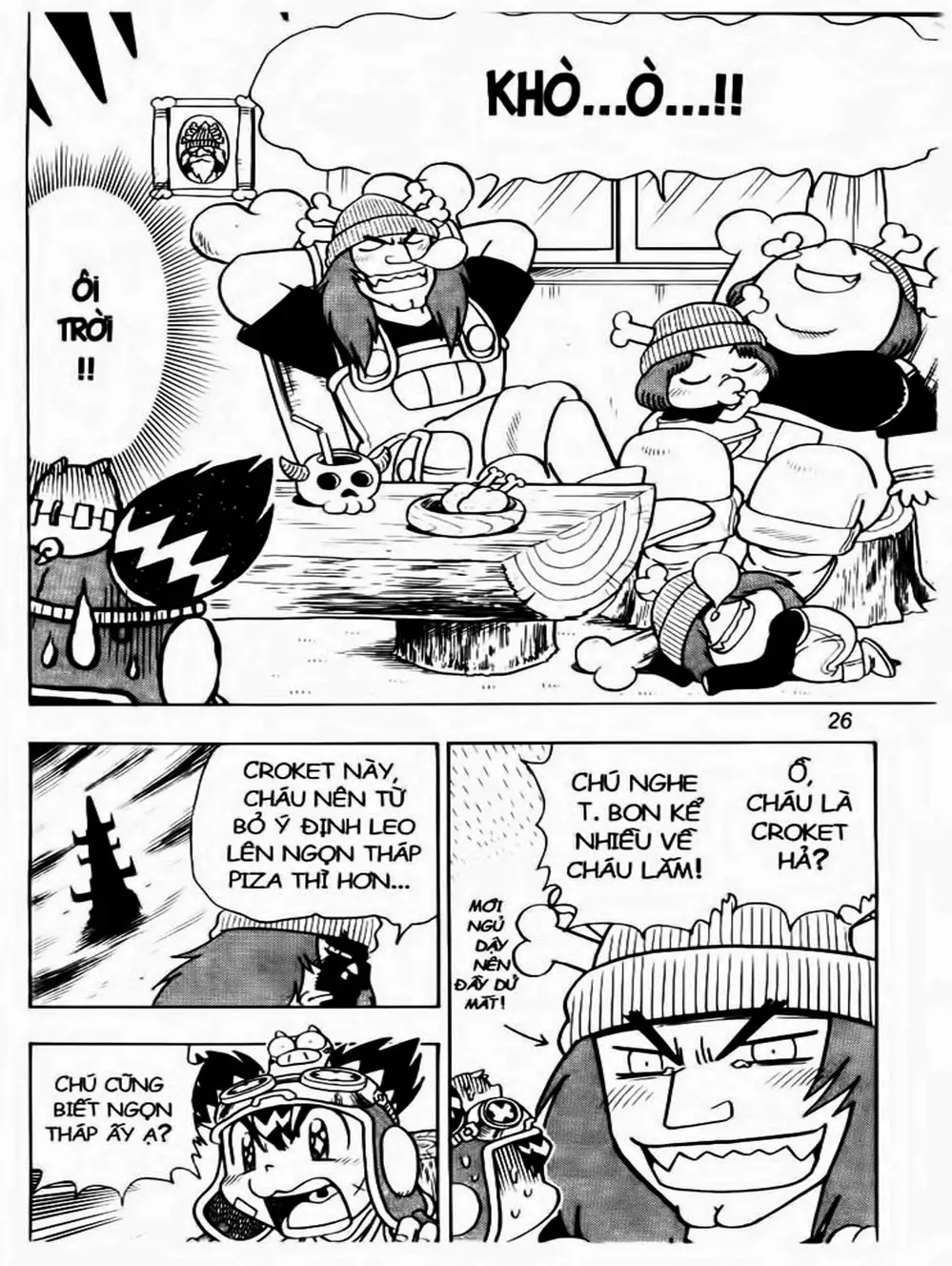 Truyện Tranh Cuộc Phiêu Lưu Của Croket trang 3