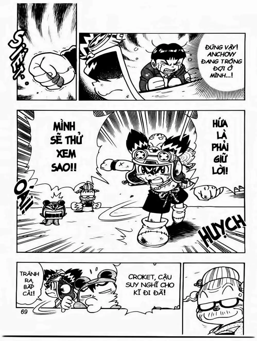 Truyện Tranh Cuộc Phiêu Lưu Của Croket trang 3