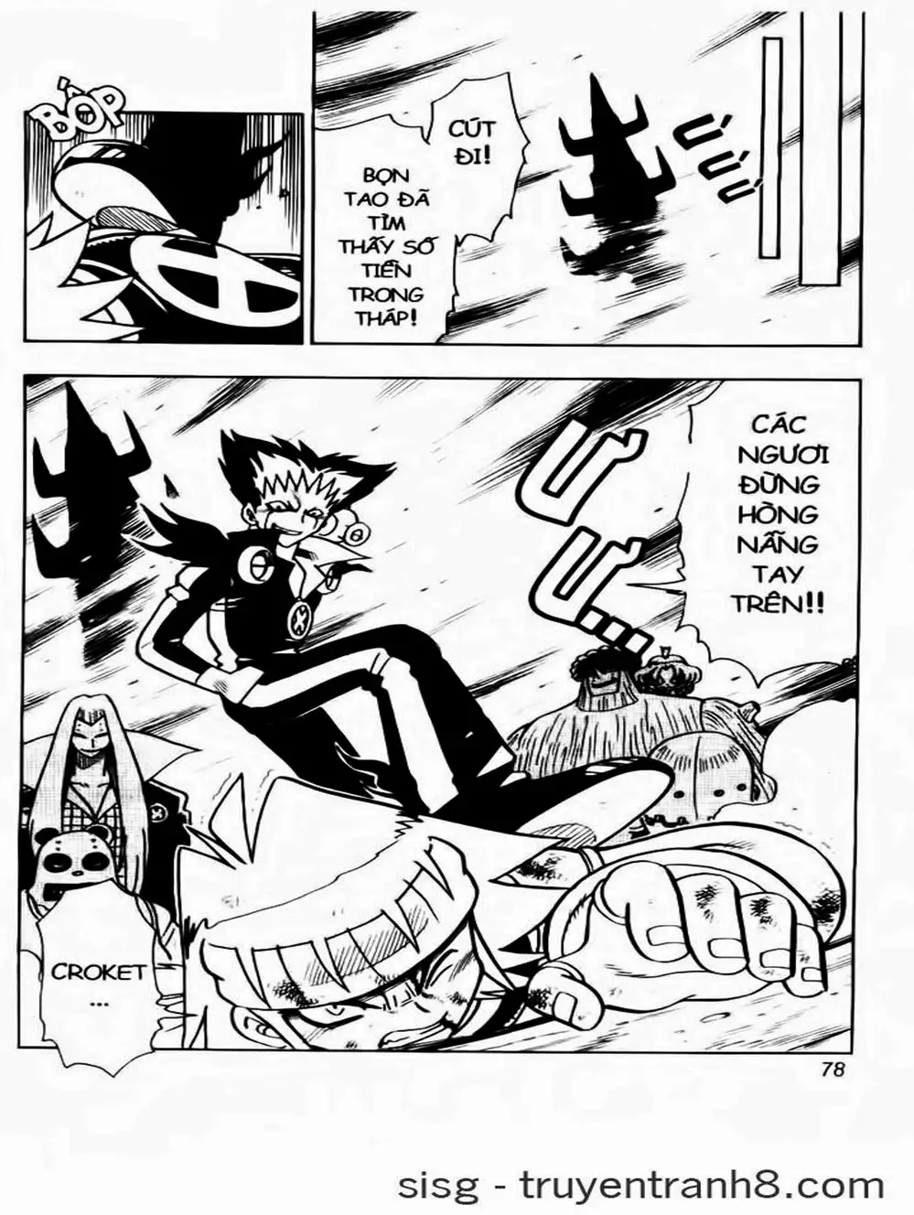 Truyện Tranh Cuộc Phiêu Lưu Của Croket trang 3