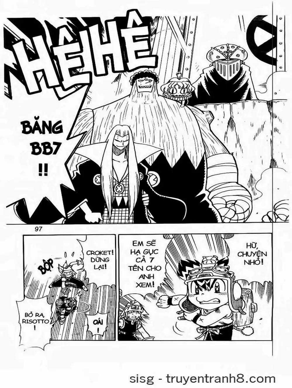 Truyện Tranh Cuộc Phiêu Lưu Của Croket trang 3