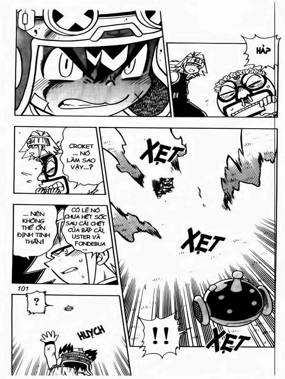 Truyện Tranh Cuộc Phiêu Lưu Của Croket trang 3