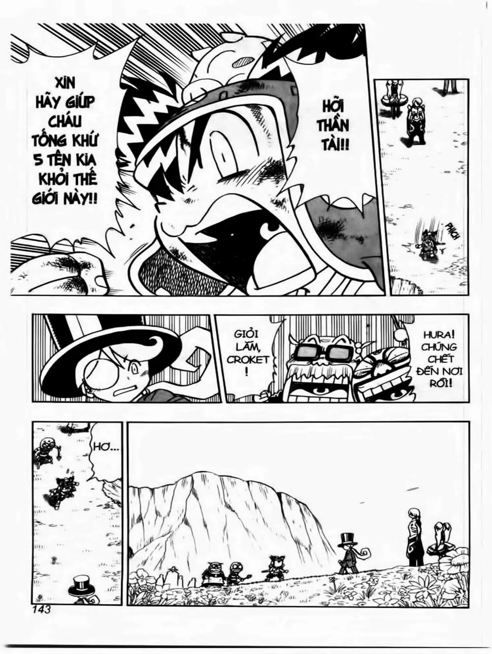 Truyện Tranh Cuộc Phiêu Lưu Của Croket trang 3