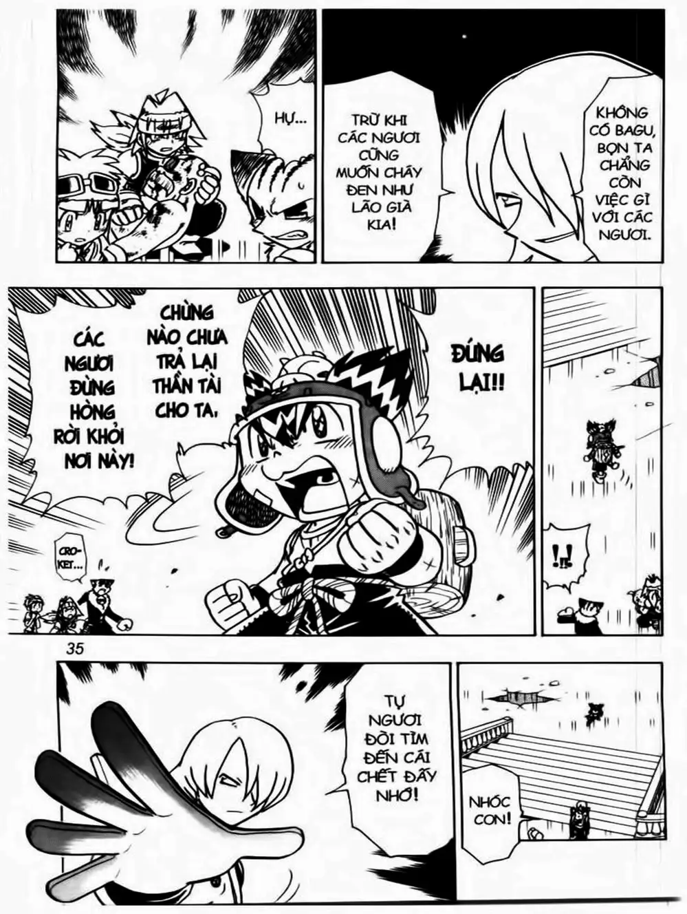 Truyện Tranh Cuộc Phiêu Lưu Của Croket trang 3