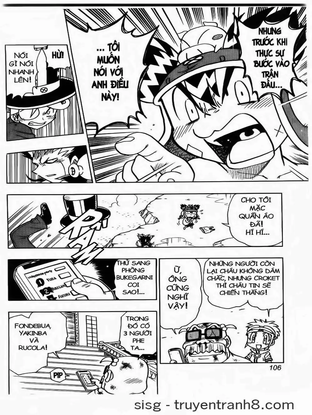 Truyện Tranh Cuộc Phiêu Lưu Của Croket trang 3