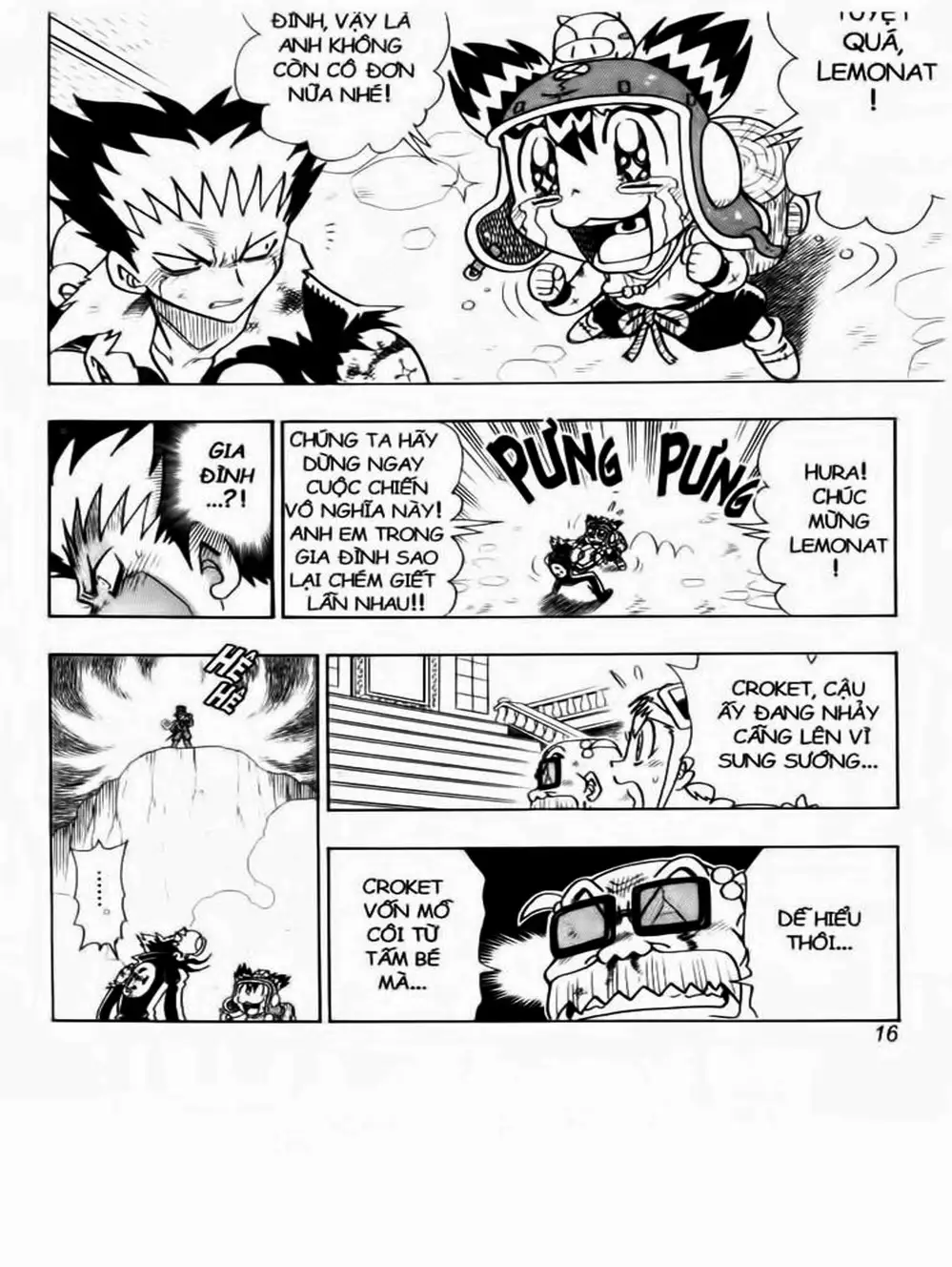 Truyện Tranh Cuộc Phiêu Lưu Của Croket trang 3