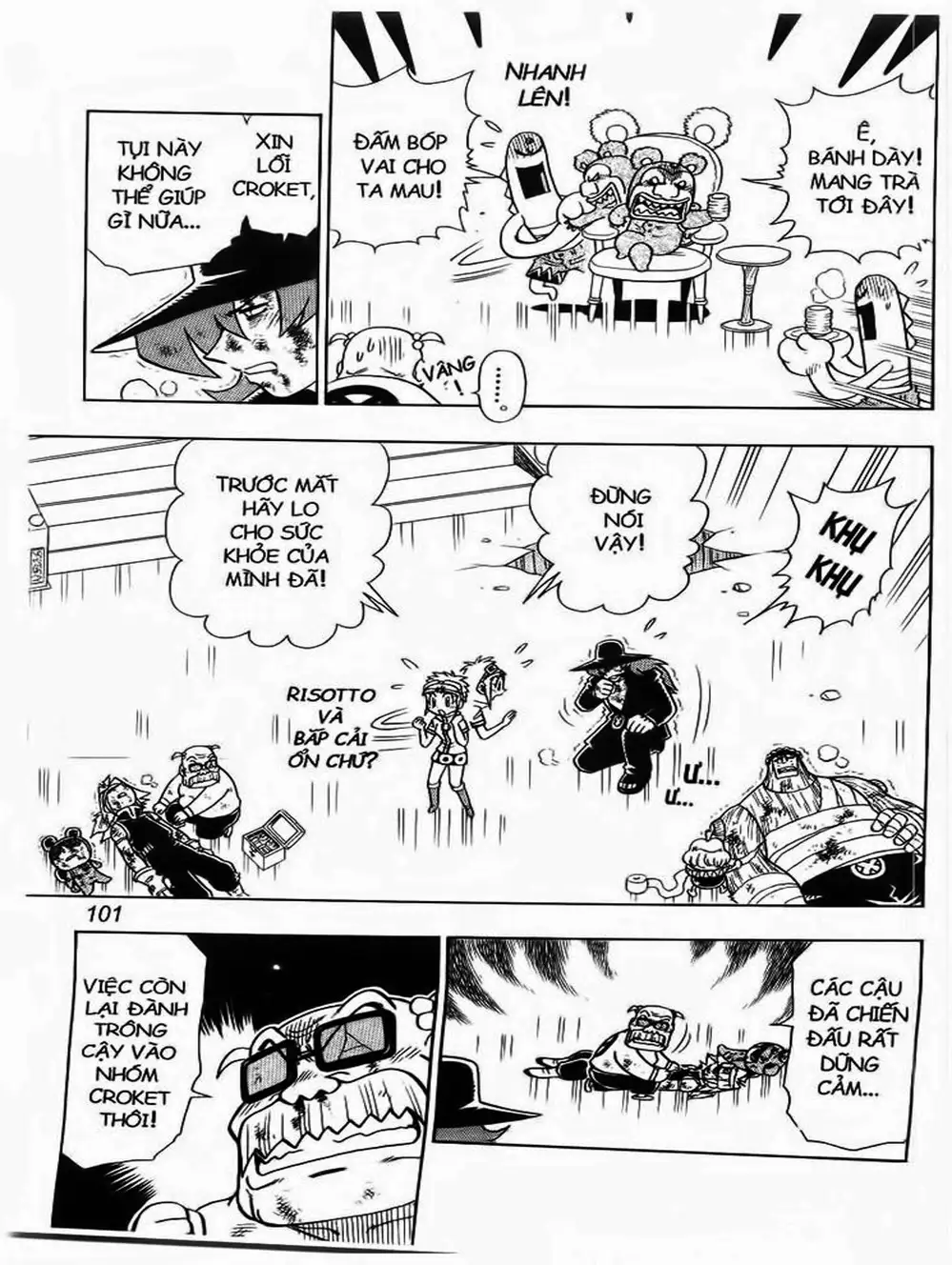 Truyện Tranh Cuộc Phiêu Lưu Của Croket trang 3