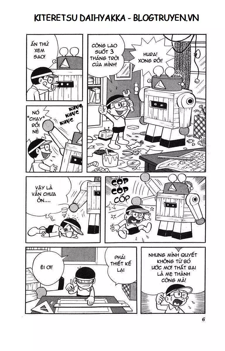 Truyện Tranh Cuốn Từ Điển Kỳ Bí - Kiteretsu Daihyakka trang 4