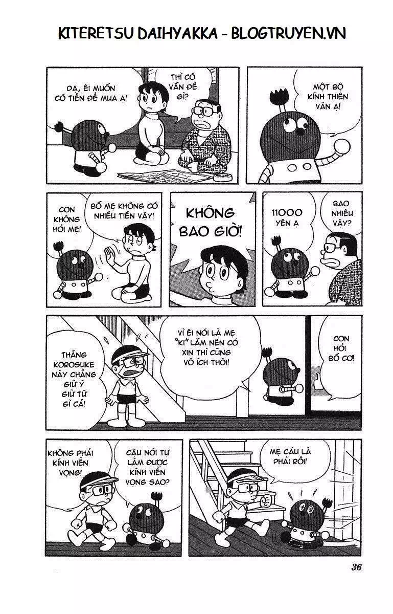 Truyện Tranh Cuốn Từ Điển Kỳ Bí - Kiteretsu Daihyakka trang 4