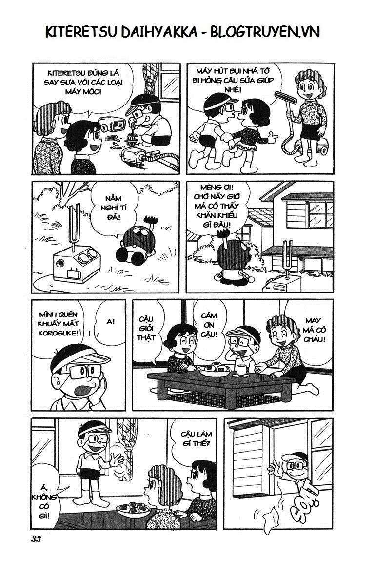 Truyện Tranh Cuốn Từ Điển Kỳ Bí - Kiteretsu Daihyakka trang 4