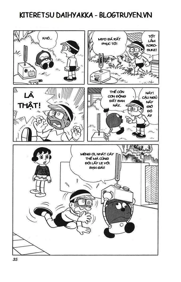 Truyện Tranh Cuốn Từ Điển Kỳ Bí - Kiteretsu Daihyakka trang 4