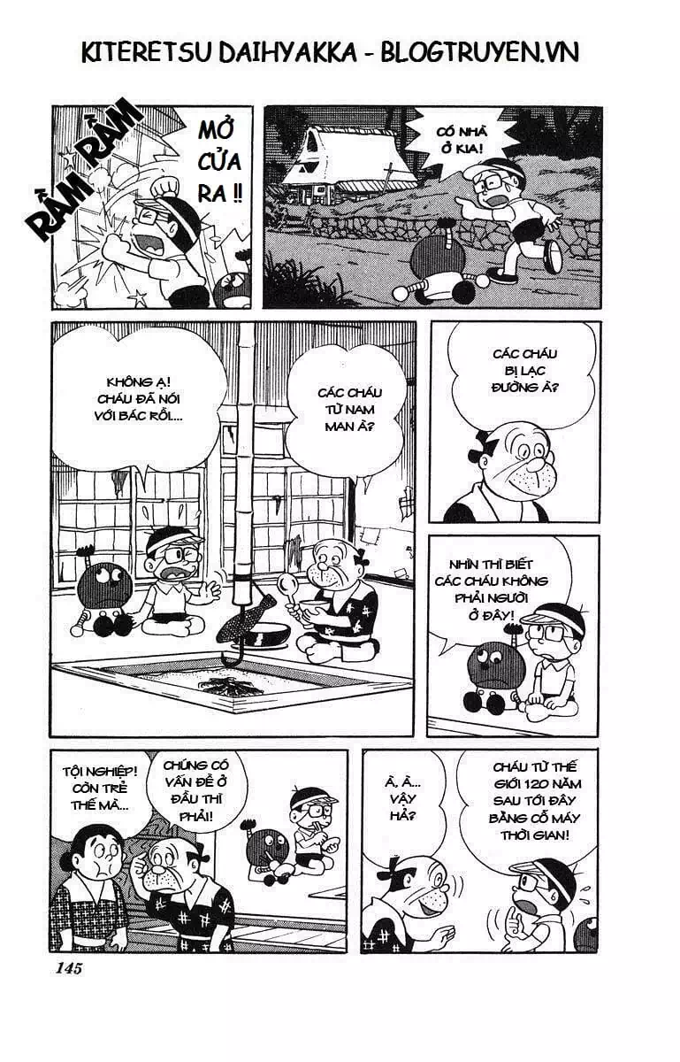 Truyện Tranh Cuốn Từ Điển Kỳ Bí - Kiteretsu Daihyakka trang 4