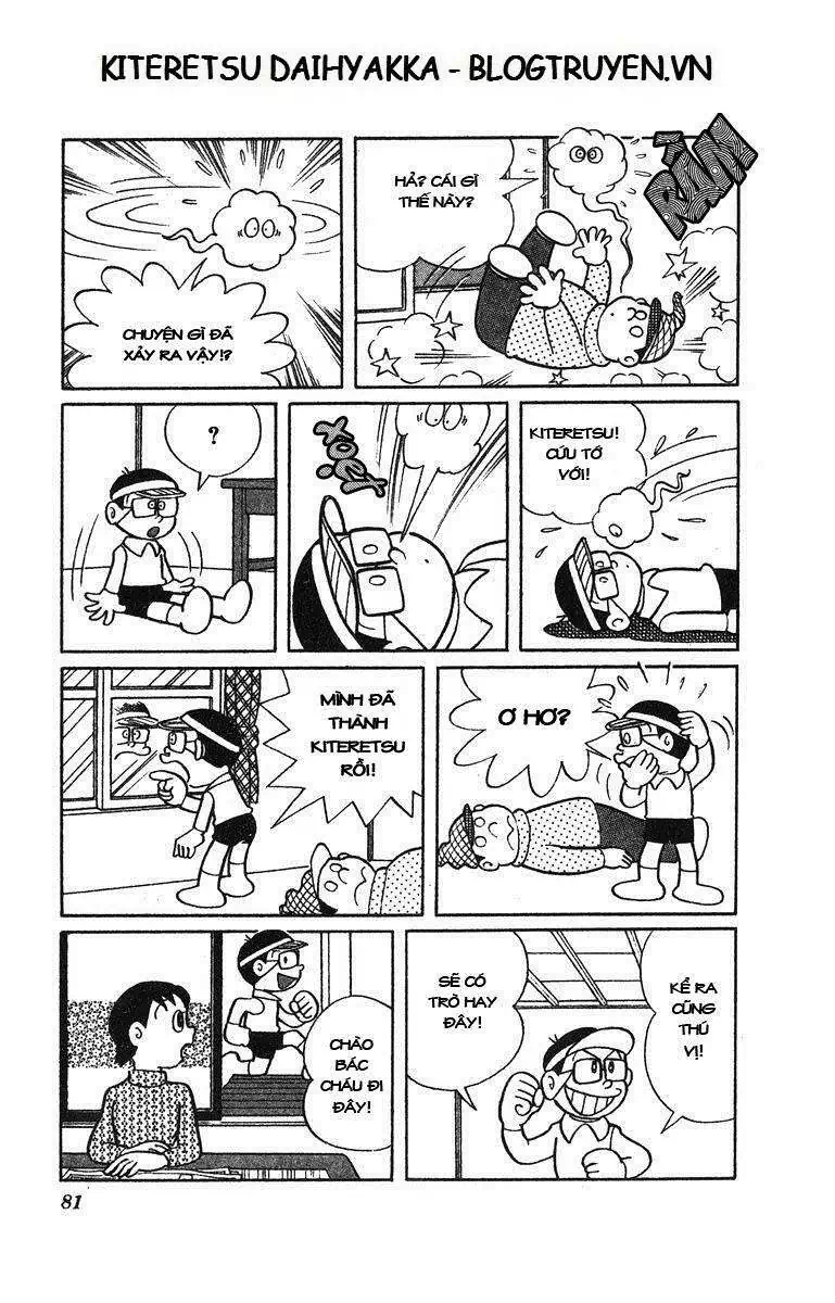 Truyện Tranh Cuốn Từ Điển Kỳ Bí - Kiteretsu Daihyakka trang 4