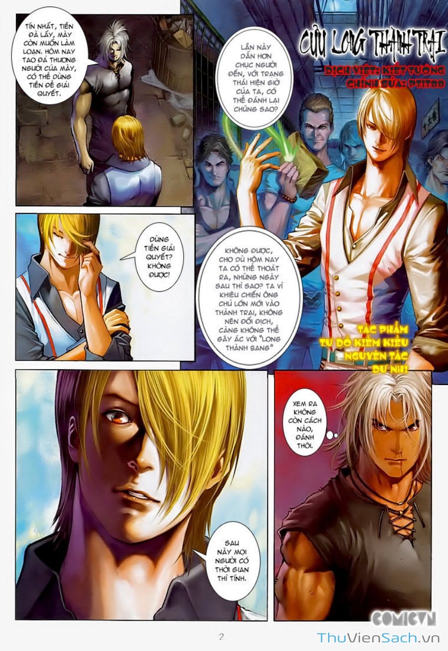 Truyện Tranh Cửu Long Thành Trại 1: Thành Phố Hắc Ám trang 5