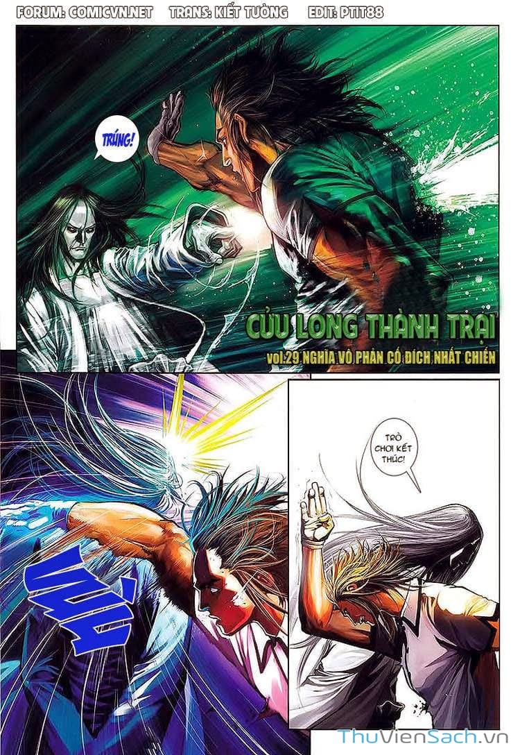 Truyện Tranh Cửu Long Thành Trại 1: Thành Phố Hắc Ám trang 5